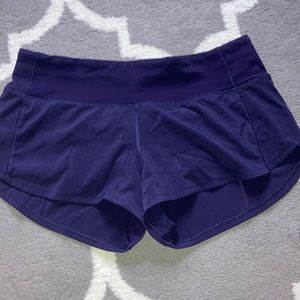 Lululemon Speed Up Shorts